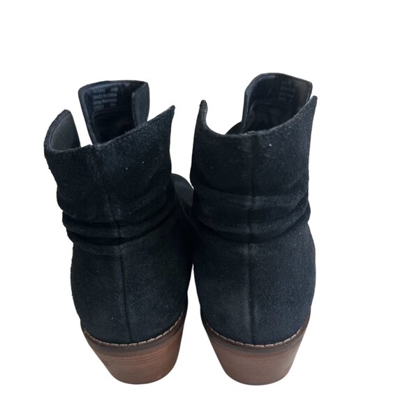 COLE HAAN Black Suede Ankle Booties Boots Size 6.5 - Picture 7 of 8